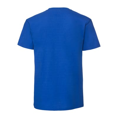 Fruit of the Loom Heren Iconic Premium Ringspun Katoen T-Shirt (Koningsblauw)