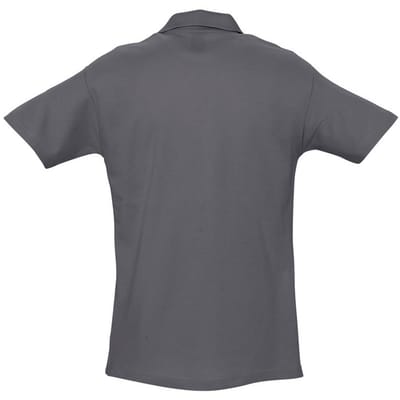 SOLS Heren Lente II Korte Mouw Zwaarlijvig Poloshirt (Muisgrijs)