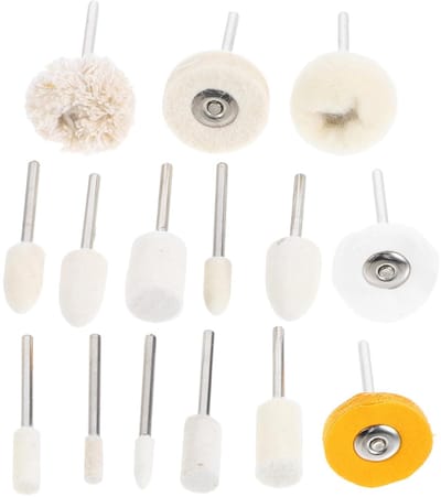 Mini Polijstkop Set - Buffing Pads - Precisie Polijsten - T-Vorm Ontwerp - 50 Stuks - Diverse