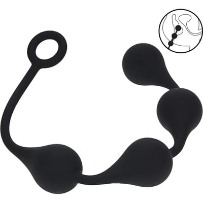 Levelz - Waterdrop Silicone Anal Balls - Large 40 mm