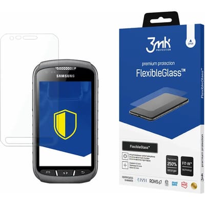 3MK FlexibleGlass - Bescherming voor Samsung Galaxy Xcover 3 - Hybride Glas - Zuur- en Krasbestendig