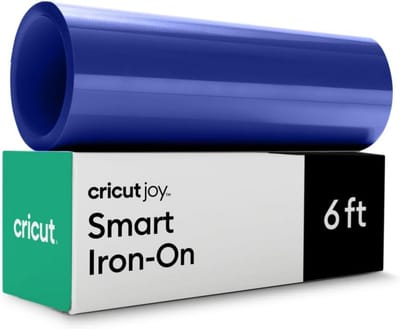 Iron-On Heat Transfer Vinyl 5.5" x 6ft Royal Blue voor T-shirts en Accessoires