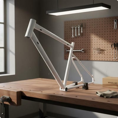 700C Gravel Frame Lichtgewicht Plat Stuur Gravel Frame Fietsonderdelen Duurzaam Stijf Voor Woon-Werkverkeer