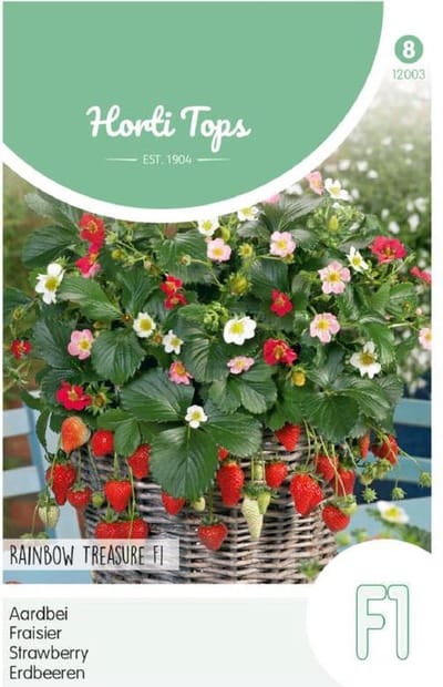 Hortitops - Aardbei Rainbow Treasure F1 (Fragaria)