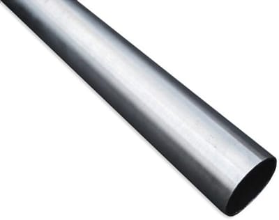 Ronde roestvrijstalen buis 51 mm - Uitlaatpijp 1 m met wanddikte van 1,5 mm