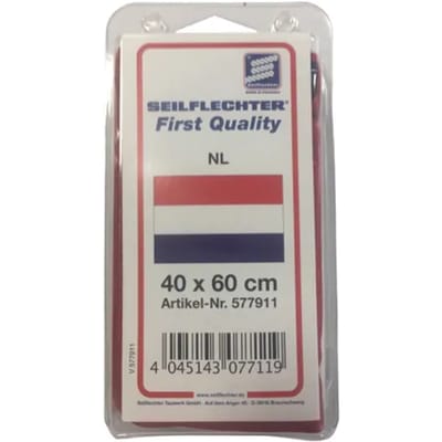 Seilflechter Vlag Nederland 40 X 60cm.