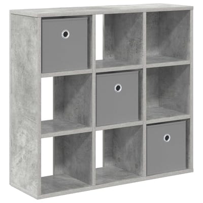 vidaXL - Dressoir - Beton - Grijs - 73,5 - x - 24 - x - 69,5 - cm
