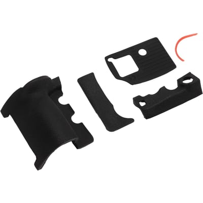 Grip Rubber Set Linkerkant Duim Onderste Rubberen Cover met Lijm Reparatieonderdelen voor Nikon D810