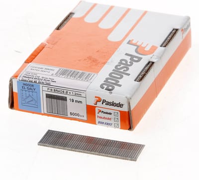 Paslode brad/afwerknagel F18 x 19 verzinkt 395282 - 5000 Stuks
