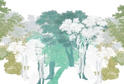Fotobehang ForestBlot1 DD117890 A.S. Création Atelier 47 | 3D Fotobehang op maat
