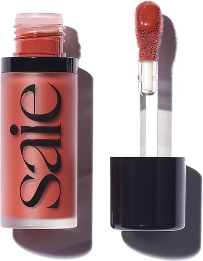 Saie Dew Blush - Lightweight, Blendable + Buildable Cream Gel Blush - Spicy