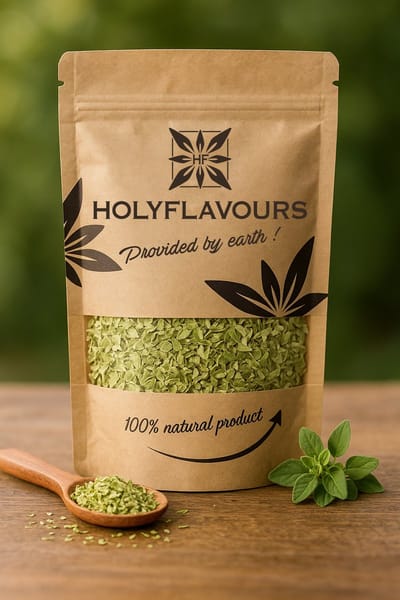 Oregano Gesneden Kiemarm - 100 gram - Holyflavours