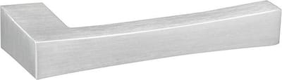 IMPRESSO deurklink | serie " Coventry" | mat chroom | massieve deurklinkset | voor deuren van 38 tot 45 mm dik