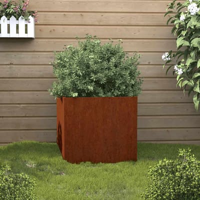 vidaXL - Plantenbak - 42x40x39 - cm - cortenstaal