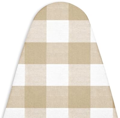 Vervangende Strijkplankovertrek met Extra Dikke Vulling voor Standaard Strijkplanken - Warmte Reflecterend en Brandwerend - Buffalo Beige