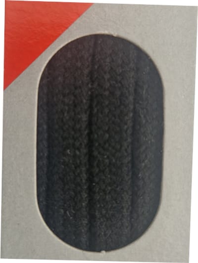 Bob Veter - Zwart - Plat - Lengte 75 cm - Breedte 7 mm - Schoenveter
