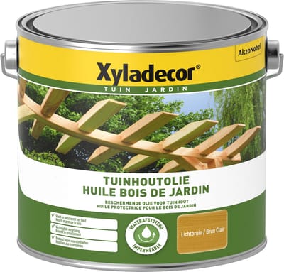 Xyladecor - Tuinhoutolie - Lichtbruin - 2,5 L