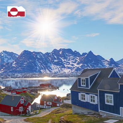 InternationalSIM Data Simkaart Groenland - 1 GB - 7 dagen