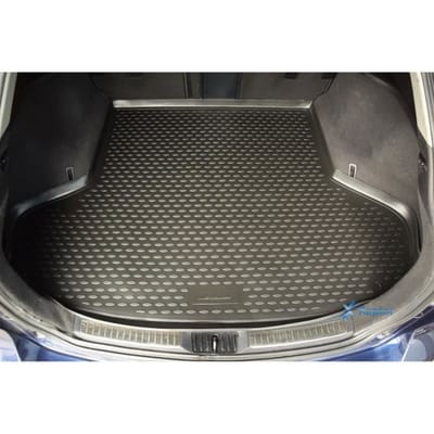 J&J AUTOMOTIVE | Tapis De Coffre Caoutchouc Premium Pour Toyota Avensis Break 2009-2017 noir