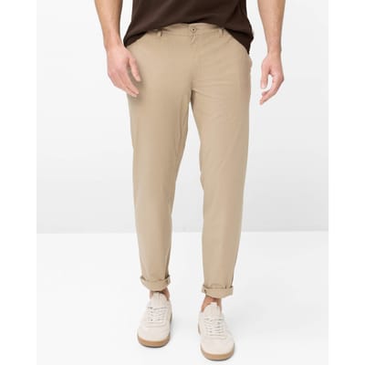 Brax Heren Chino  Style PHIL CANVAS, lichtbeige, maat 32/30