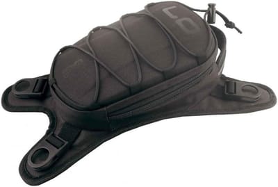 Universele Tanktas - Mini Tankrugzak - Motor Rijden - Snelsluiting Bevestiging - 1.5 Liter - Zwart