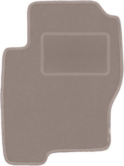 Beige bestuurdersmat voor: Nissan Navara III D40 pick-up (2005-2011)