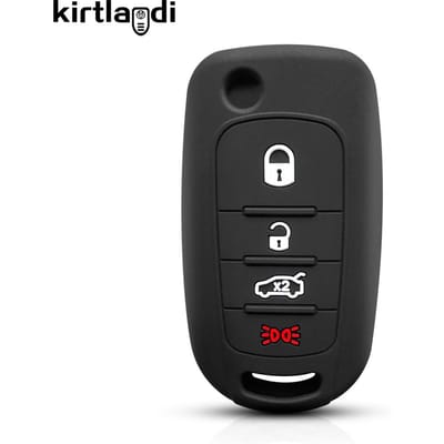 Siliconen Sleutelhouder Afstandsbediening Voor Sleutels Cover Auto Sleutelhoesje Voor Fiat Cronos Argo Toro 2023 Tipo 500x Toro Bravo Ducato Accessoires gray