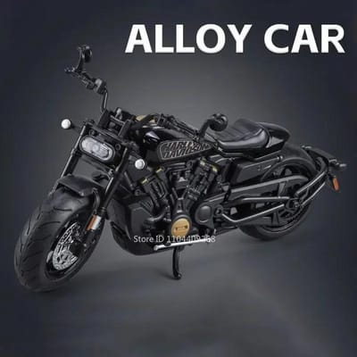 1:12 Retro Motorfiets Sportster S Model Speelgoed Schokdemping Schakelbesturing Legering Diecast Geluid Licht Motor Modellen Jongens Cadeaus