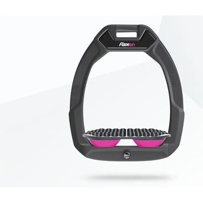 Veiligheidspickels voor paardrijden Endurance Antraciet/Grijs/Roze Flex-On Safe-On