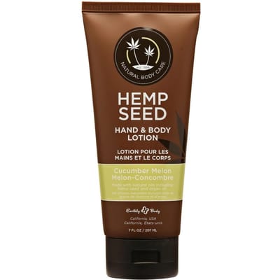 La lotion pour les mains et le corps concombre et melon The earthly body - 207 ml