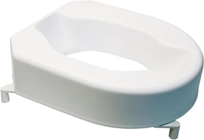 Toiletverhoger met beugels 10 cm