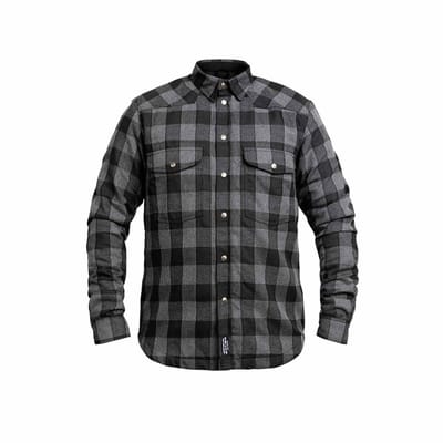 John Doe Motoshirt Grijs Zwart XTM -