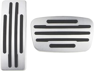 Pedaalkappen Auto - Rempedaal Covers - Verbeteren Rijervaring - Antislip Rubber - 2 Stuks - Zwart