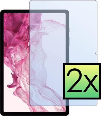 Screenprotector - 2 Stuks - Geschikt voor Samsung Galaxy Tab S9 - Extra Sterk - Beschermglas - Gehard Glas - Tempered Glass - Screen Protector - Bescherm Cover