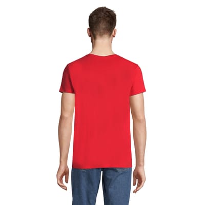 SOLS Heren Pioneer Biologisch Katoenen T-Shirt (Rood)