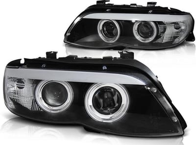 Koplampen Xenon BMW X5 E53 11 03-06 ZWART