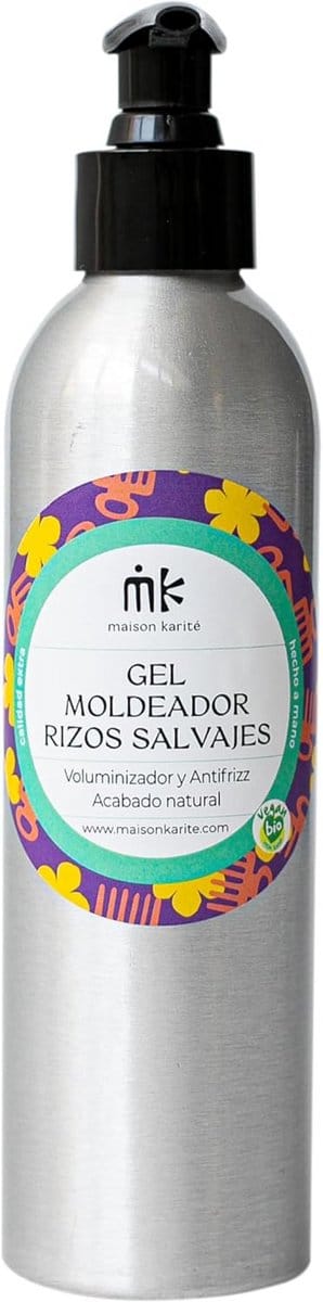 Leave-in Styling Gel voor Wilde Krullen - 250 ml - Definieert en Vormt