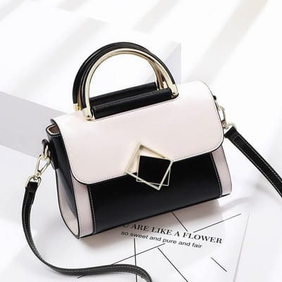 Damesleren Tas Lente/Zomer Handtas Modetrend Pendelaar Crossbody Tas 21.5*10*16（cm） black