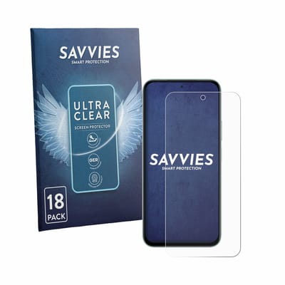 Savvies - Screenprotector voor Vivo iQOO Z11x - Folie Beschermfolie transparant 18 Stuks