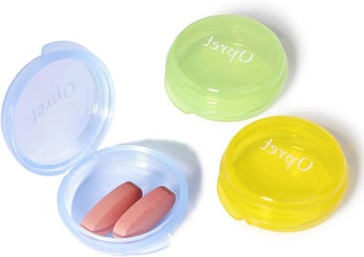 Schattige pillendoosjes (3 stuks) voor onderweg, ideaal voor medicatie, oorpluggen en kleine spullen, gemakkelijk mee te nemen in tas of broekzak