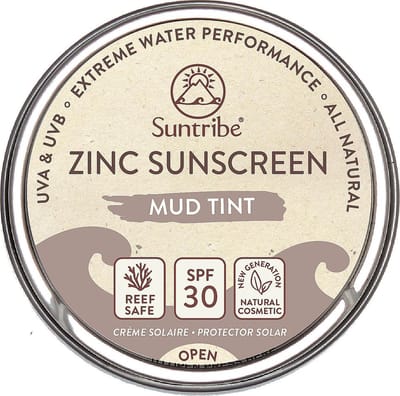 Zonnebrandcrème - Gezicht & Sport - SPF 30 - Mud Tint - 45 gr Mud Tint - 45 gr - 45