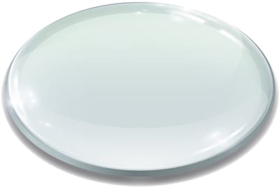 Vergrootglas Lens 5 Dioptrie – Glazen Vergrootlens Ø 10 cm (4”) – Vervanglens Voor Loep 10796 – Helder En Krasvast Glas – Ideaal Voor Precisiewerk, Elektronica, Solderen, Modelbouw, Inspectie En Fijn Handwerk [10796B]