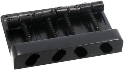 Vaste basgitaar brug - Fazley 10622 - Zwart