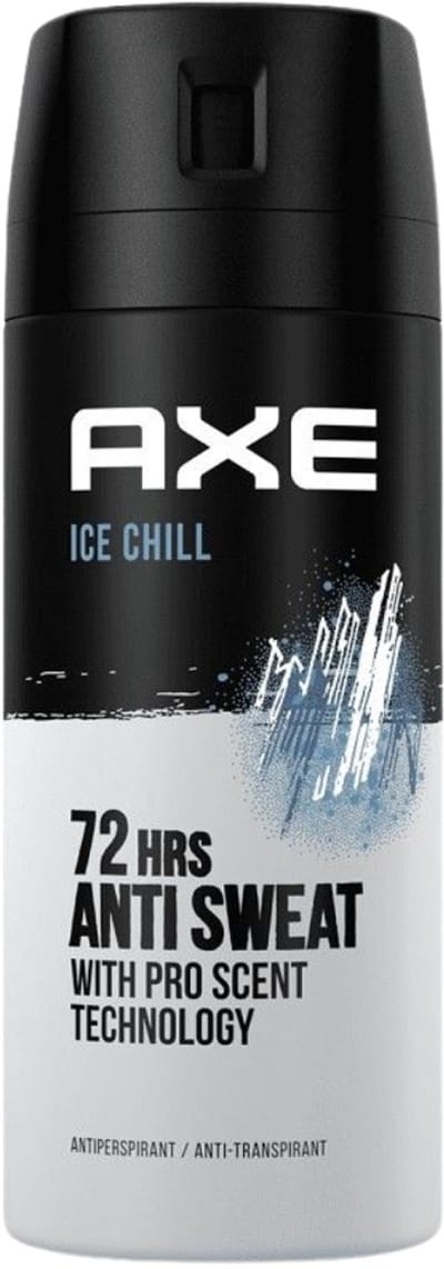 Axe - Deodorant Spray - 72hrs Anti Sweat - Ice Chill - 150 ml