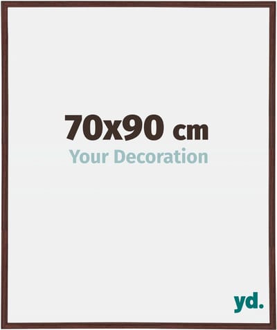 Your Decoration - Fotolijst 70x90 cm - Kunststof - Bruin - Annecy