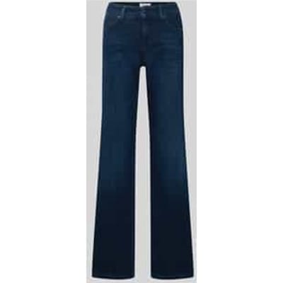 Regular fit bootcut-jeans van mix van viscose en katoen model 'PARIS FLARED'