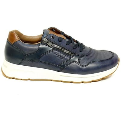 Rieker Sneakers Laag Sneakers Laag - Blauw - Maat 44