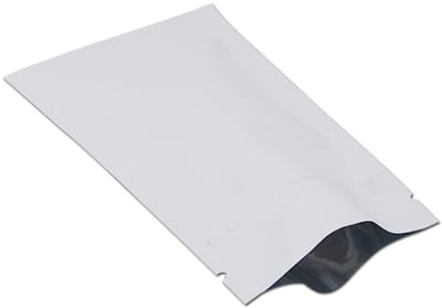 Allecto - 100 Stuks Matte Aluminium Folie Verpakkingszak - Geurbestendige Mylar Zakken - 10x15cm - Voedselopslag - Zip Self Seal - Geschikt voor