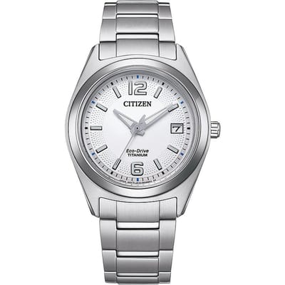 Citizen FE6151-82A Horloge - Titanium - Zilverkleurig - Ø 34 mm