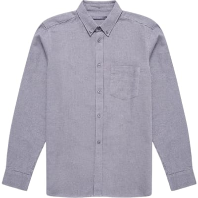 French Connection Puppy Tooth Flannel Ls Charcoal Mel/lgm Maat: M | Casual Overhemden Outlet | Heren | Grijs